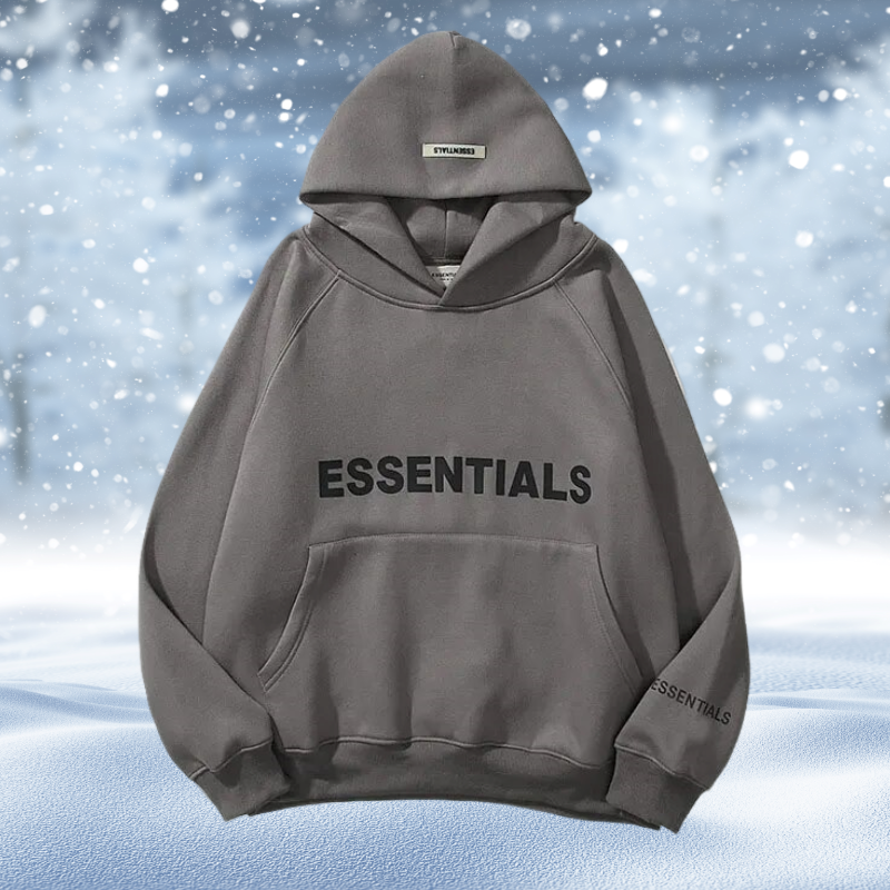 Essentials Hoodie Oversize Estampado | Urbaner Stil, Komfortabel und Relaxed