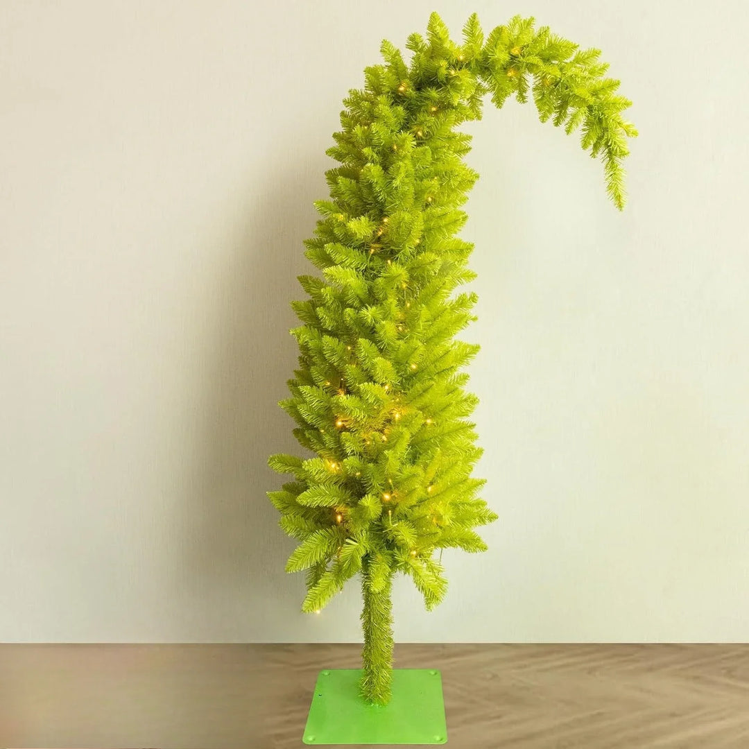 Künstlicher Weihnachtsbaum aus PVC - Form einer Weihnachtsmannmütze, 90cm/150cm Dekoration