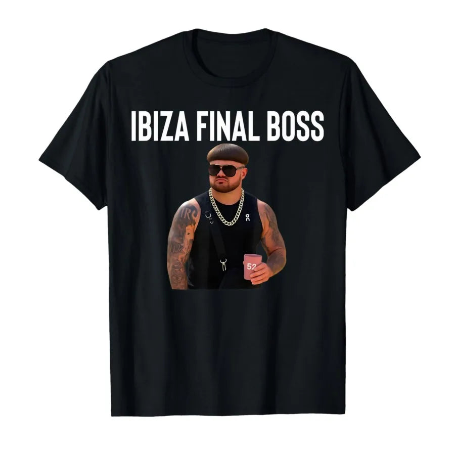 Ibiza Final Boss Meme T-Shirt für Männer und Frauen