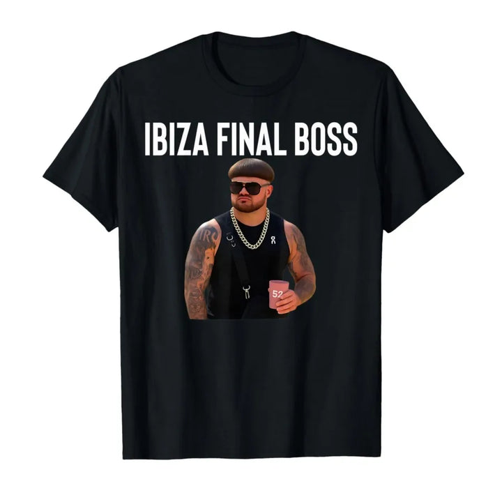 Ibiza Final Boss Meme T-Shirt für Männer und Frauen