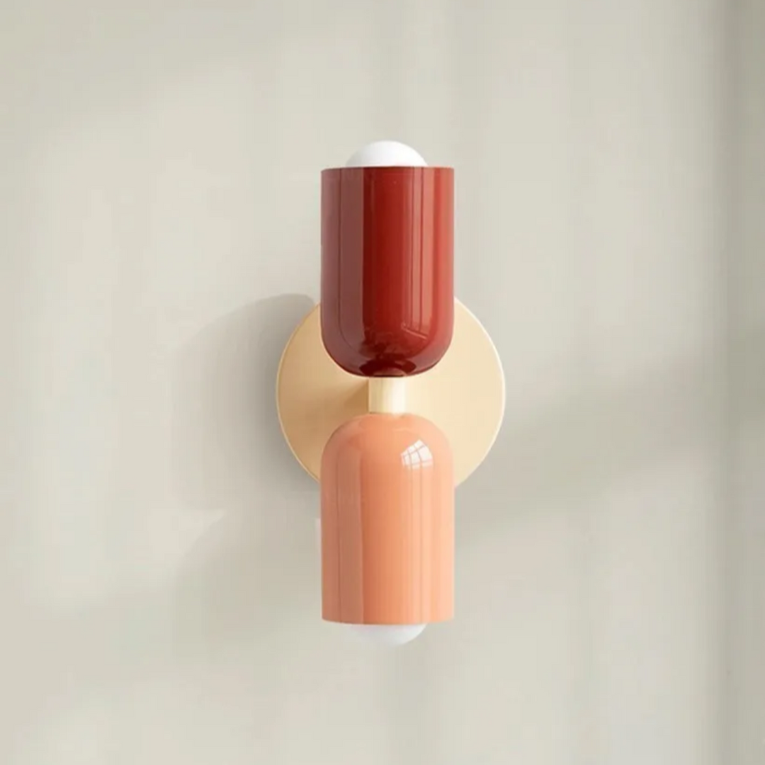NordicGlow Wandleuchte | Elegantes skandinavisches Design & Sparsame LED-Beleuchtung