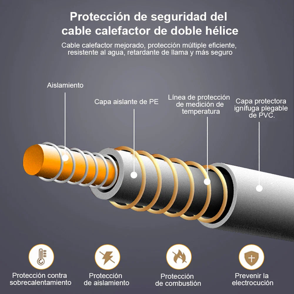 Elektrische Heizdecke Thermostat | Automatisch beheizte Matratze