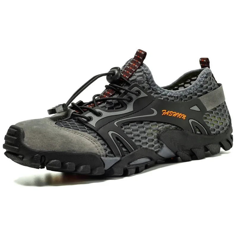 Herren Outdoor Schuhe | Rutschfeste Wanderschuhe für Trekking, Jogging & Freizeit