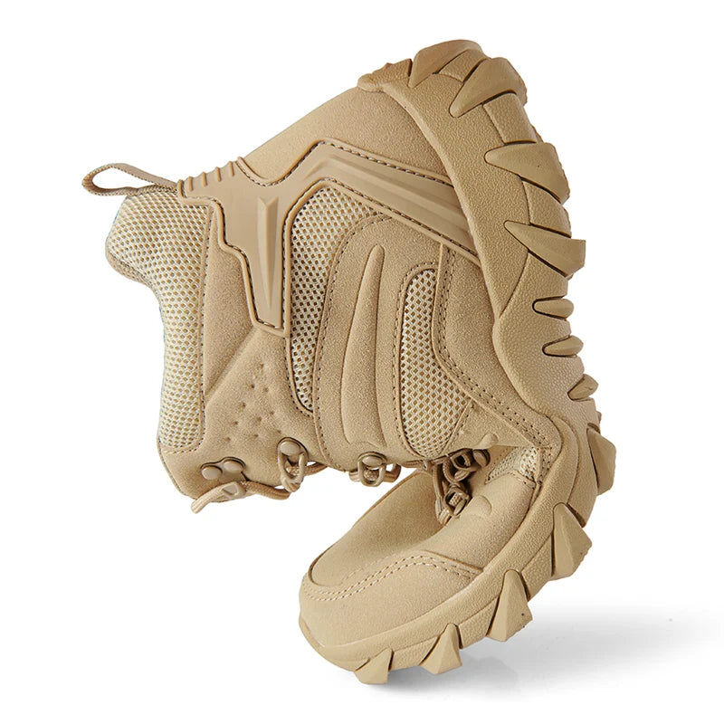 Herren Taktische Stiefel | Outdoor Combat Boots wasserdicht & rutschfest für Wandern & Jagd