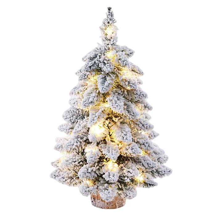 Weihnachtsbaum-Tischdekoration - LED-Lichter, Schneeflocke, perfektes Geschenk