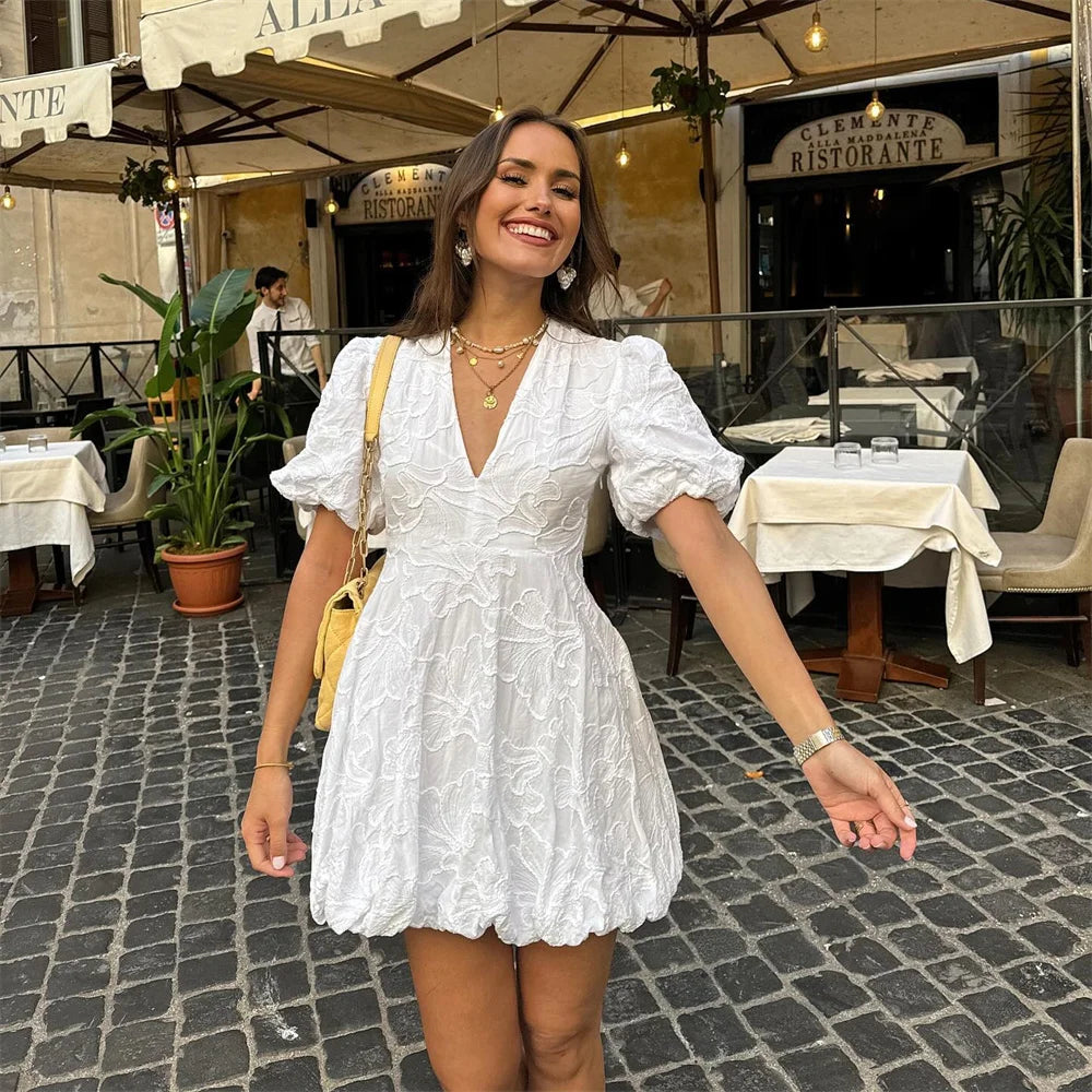 Italienisches Kleid Damen | Schicker & anspruchsvoller Schnitt | Eleganter Look für jeden Anlass