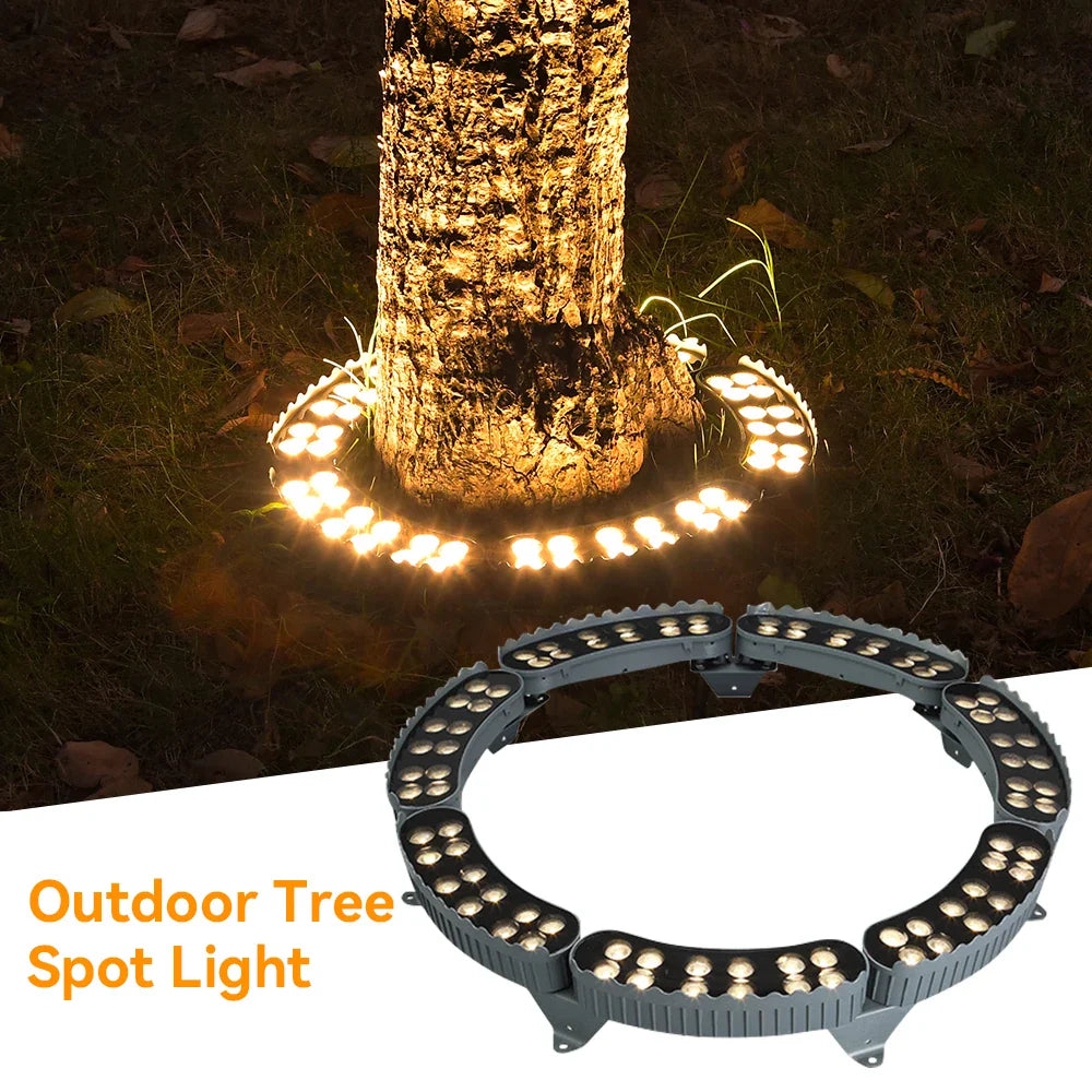 LED-Strahler für Bäume | Wasserdichte IP65 Aluminium Gartenlampe 12W Outdoor