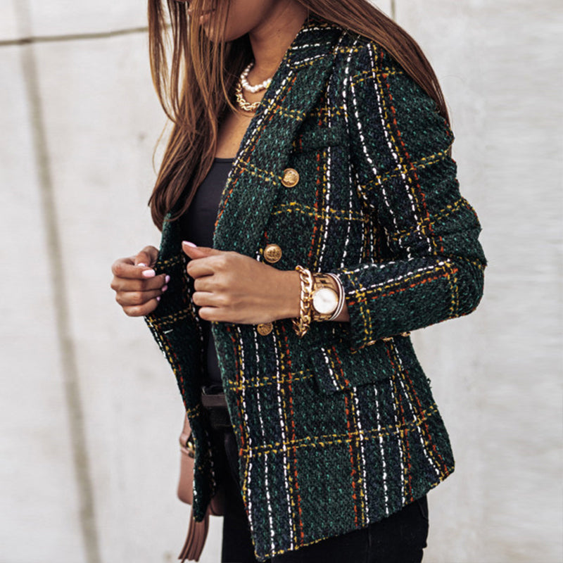 Tove - Schicker Karo-Blazer