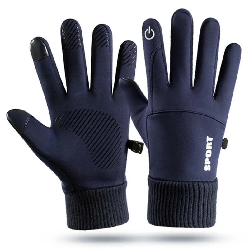 Unisex Winter Touchscreen Handschuhe - Wind- & Wasserdicht für Ski, Radfahren