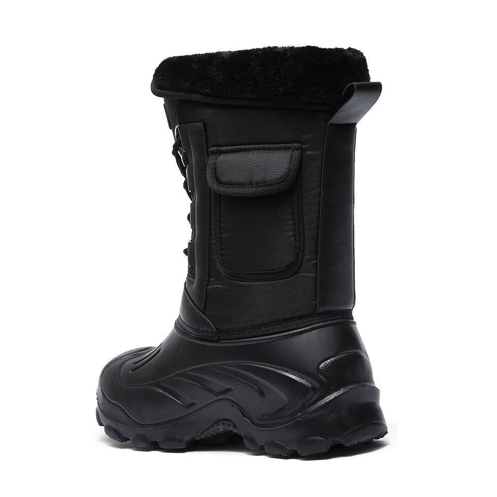 Winterboots Herren Sneaker | Wandern Fischen Rutschfest