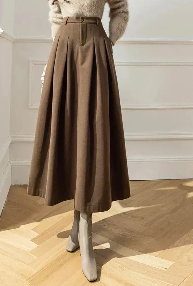 Levoire Eleganter Wollrock | Komfort und zeitlose Eleganz