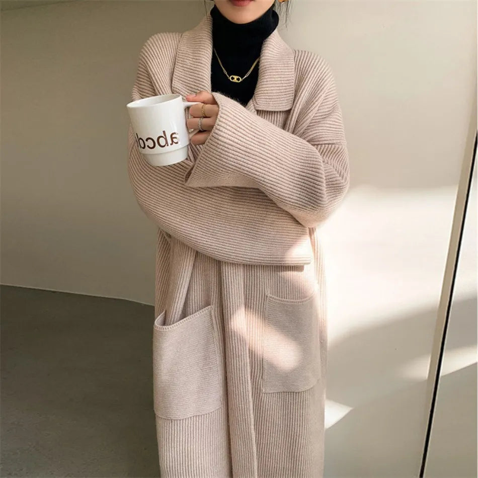Charlotte | Lange, elegante Weste - Raffinierter Stil & Wetterschutz