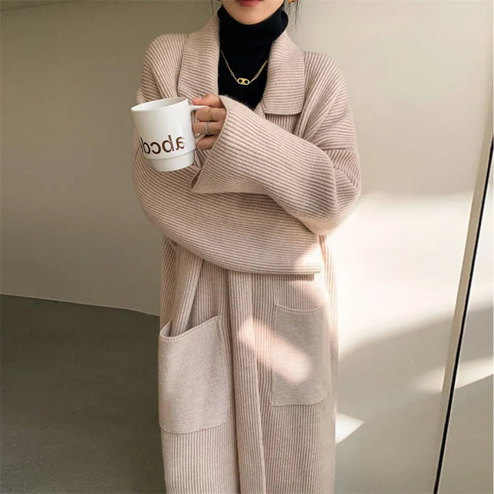 Charlotte | Lange, elegante Weste - Raffinierter Stil & Wetterschutz