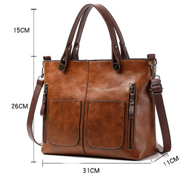 Sweetheart Schultertasche aus Leder | Elegant, langlebig und alltagstauglich
