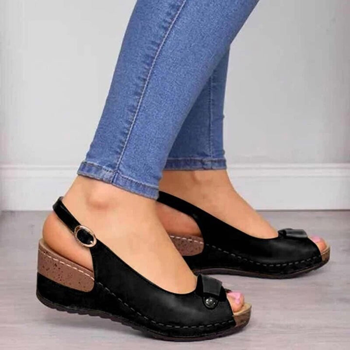 Valerie Orthopädische Sandalen mit stützendem Fußbett | Komfort und Wohlbefinden für Ihre Füße