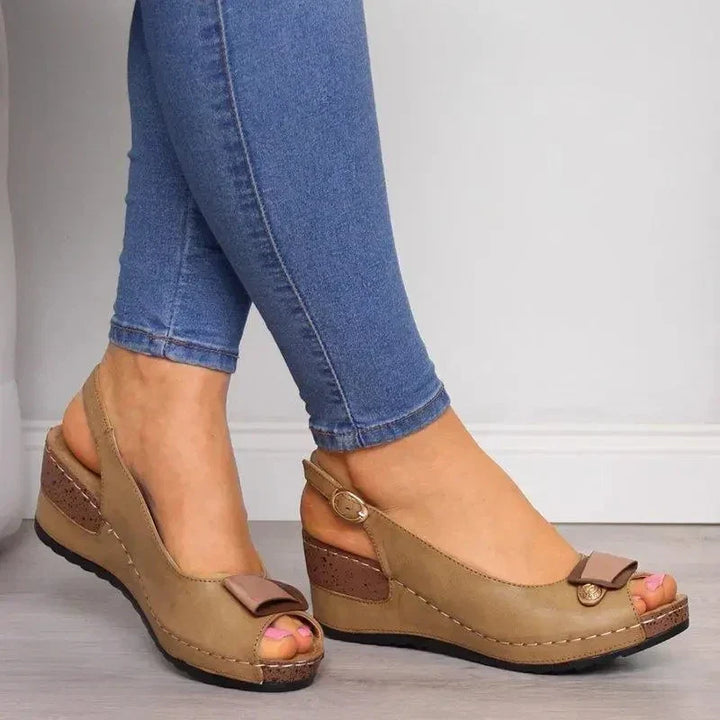 Valerie Orthopädische Sandalen mit stützendem Fußbett | Komfort und Wohlbefinden für Ihre Füße