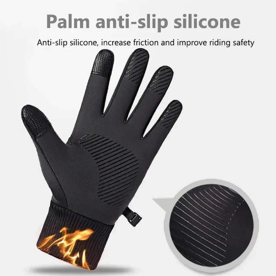 Unisex Winter Touchscreen Handschuhe - Wind- & Wasserdicht für Ski, Radfahren