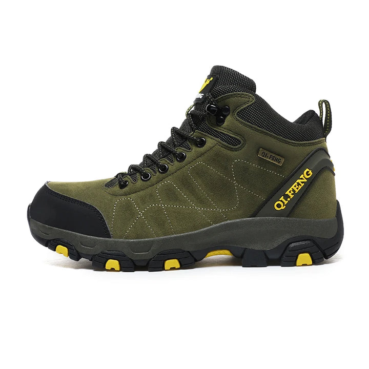 Herren Wanderstiefel | Warme Outdoor Schuhe für Herbst & Winter mit rutschfester Sohle