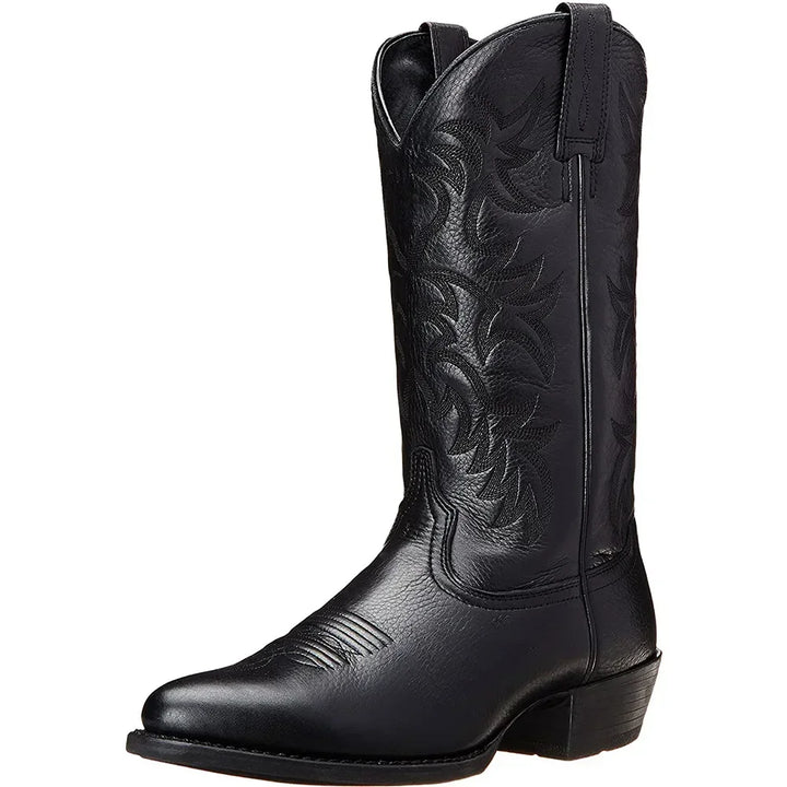 Macho Cowboystiefel für Männer | Besticktes Leder Elegant & Zeitloser Stil