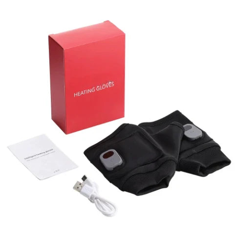 Opvarmede Handsker Fingerløse Genopladelige | Touch Skærm