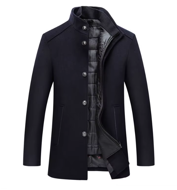 Winterjacke Herren Isoliert | Winddicht Klassischer Schnitt