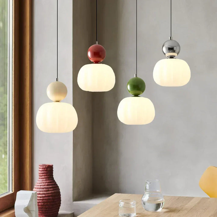 Bauhaus Art Deco Pendelleuchte - Modernes Licht in 4 Farben