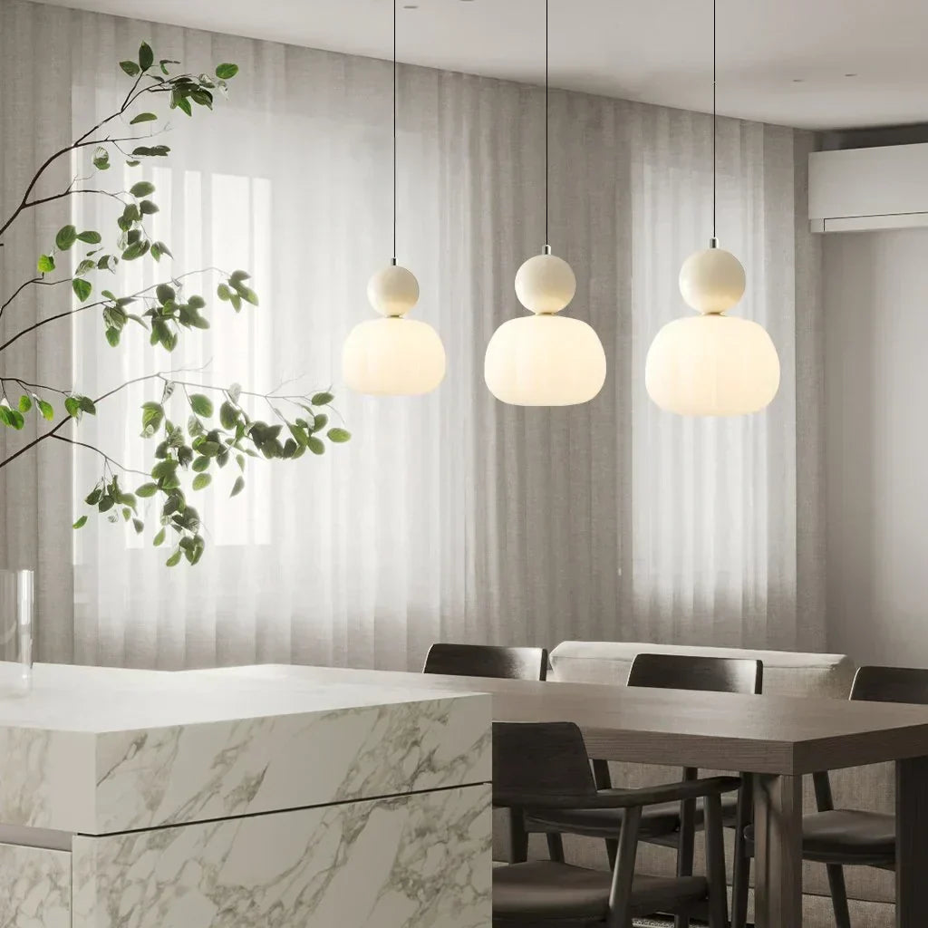 Bauhaus Art Deco Pendelleuchte - Modernes Licht in 4 Farben