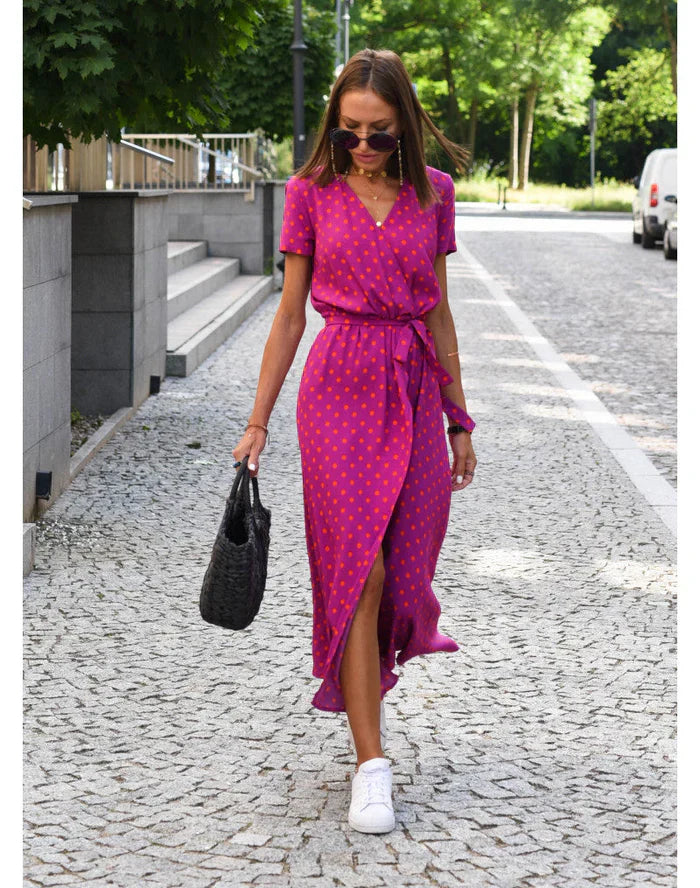 Iris Buntes Kleid | Bequemlichkeit, Stil & Vielseitigkeit