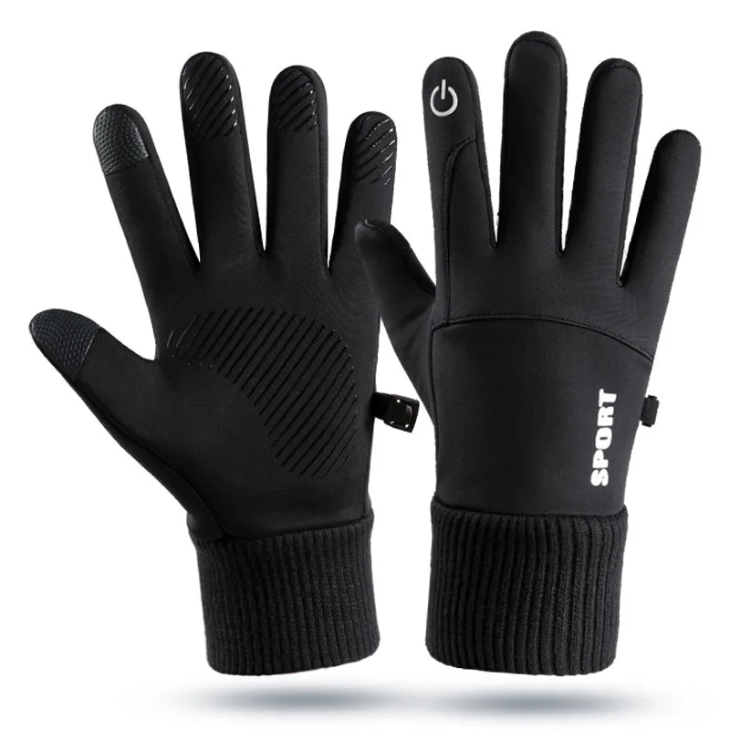 Unisex Winter Touchscreen Handschuhe - Wind- & Wasserdicht für Ski, Radfahren