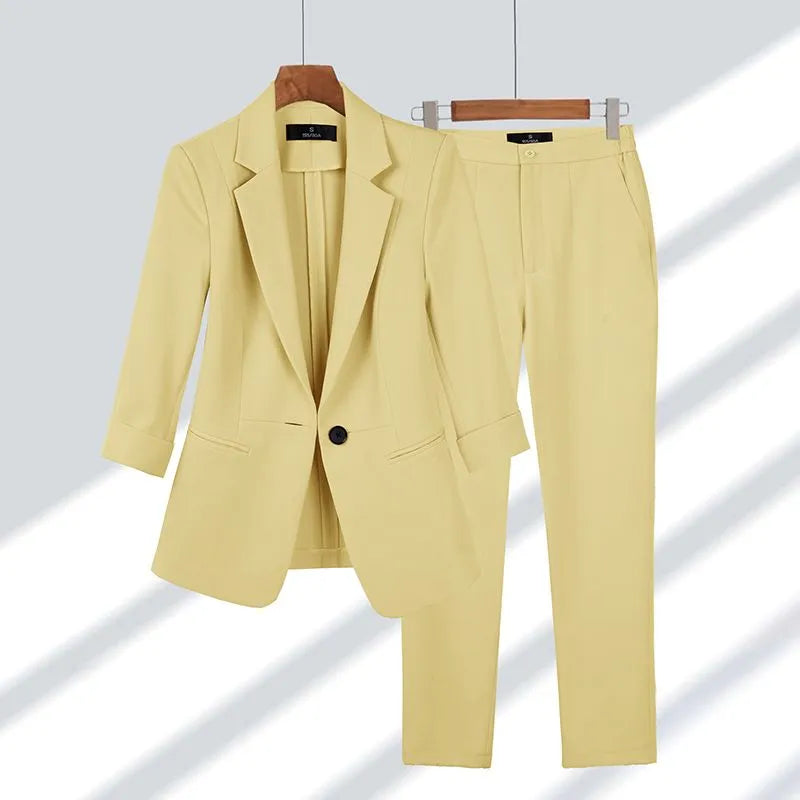 Elena | Ensemble Blazer de luxe