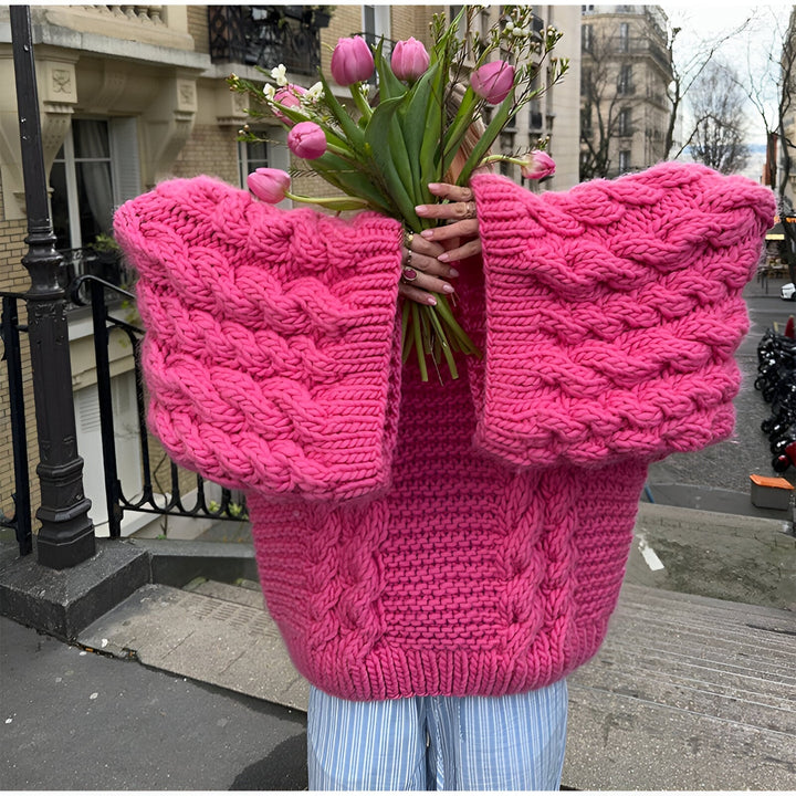 Sainab - Oversize-Strickpullover