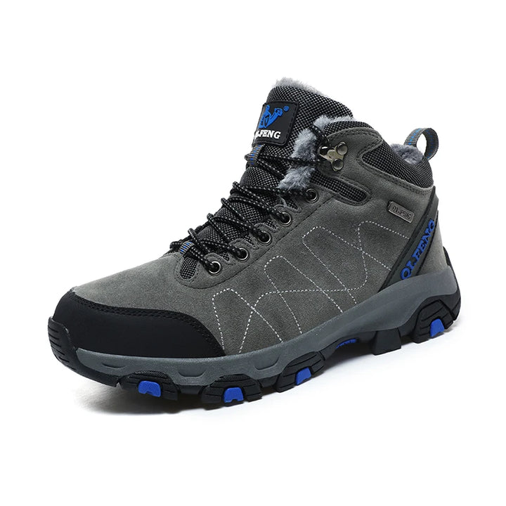 Herren Wanderstiefel | Warme Outdoor Schuhe für Herbst & Winter mit rutschfester Sohle