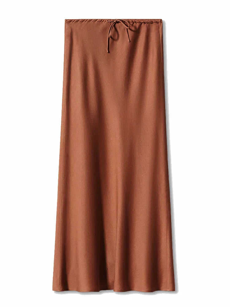 Laure | Luxuriöser Satinrock - Eleganz und Komfort für jeden Anlass