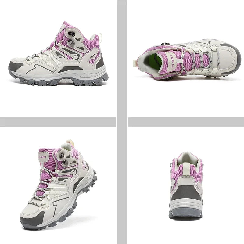Damenschuhe Wandern  | Wasserdichte, Atmungsaktive Outdoor-Boots