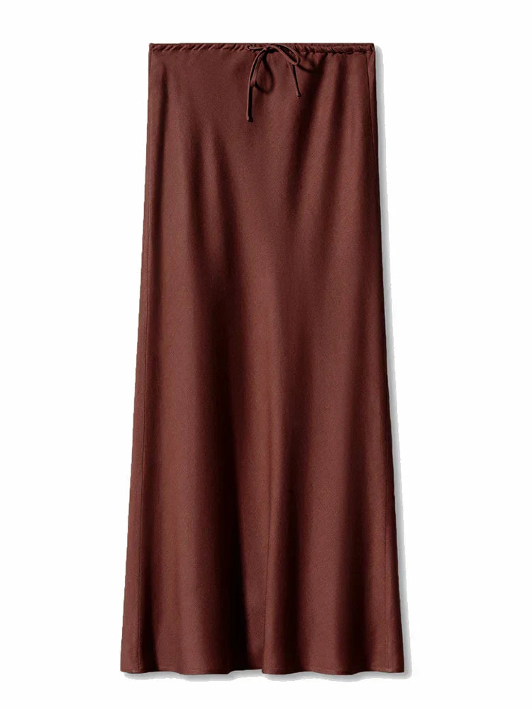 Laure | Luxuriöser Satinrock - Eleganz und Komfort für jeden Anlass