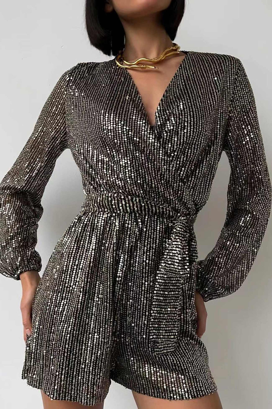 Vonne | Glitter Evening Jumpsuit For Women - Verführerisch, stilvoll & selbstbewusst