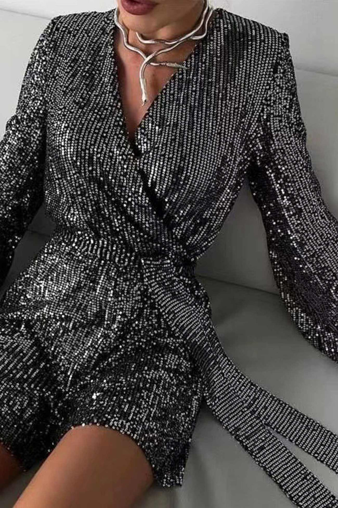 Vonne | Glitter Evening Jumpsuit For Women - Verführerisch, stilvoll & selbstbewusst