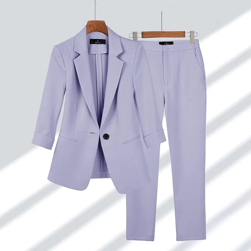 Elena | Ensemble Blazer de luxe