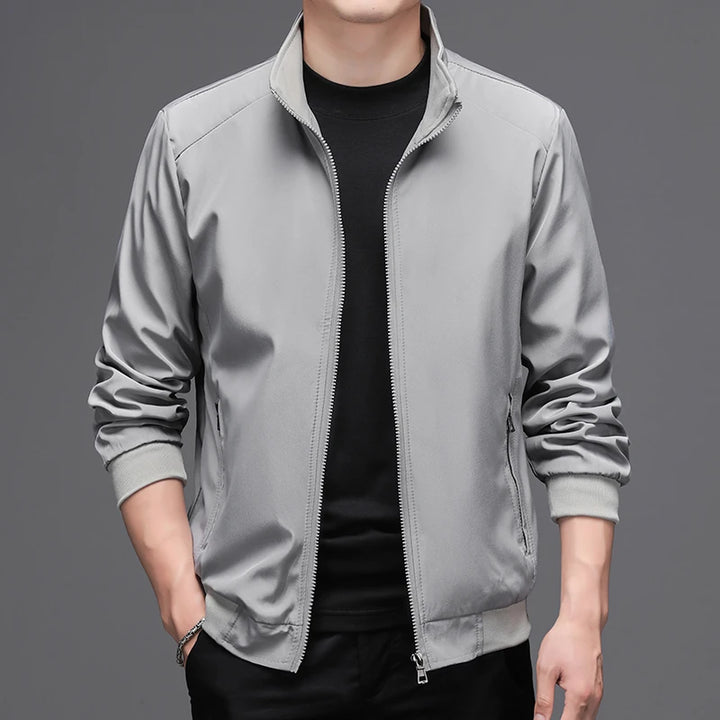 Chaqueta bomber ligera y fina para hombre | Chaqueta informal de entretiempo para primavera y verano