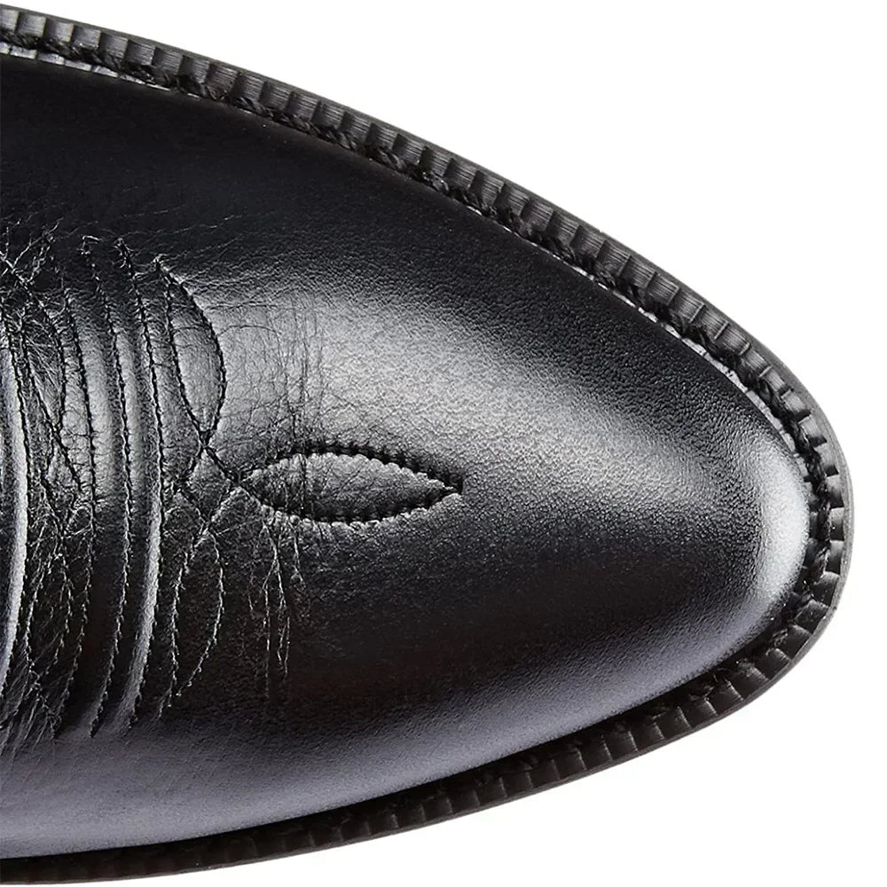 Macho Cowboystiefel für Männer | Besticktes Leder Elegant & Zeitloser Stil