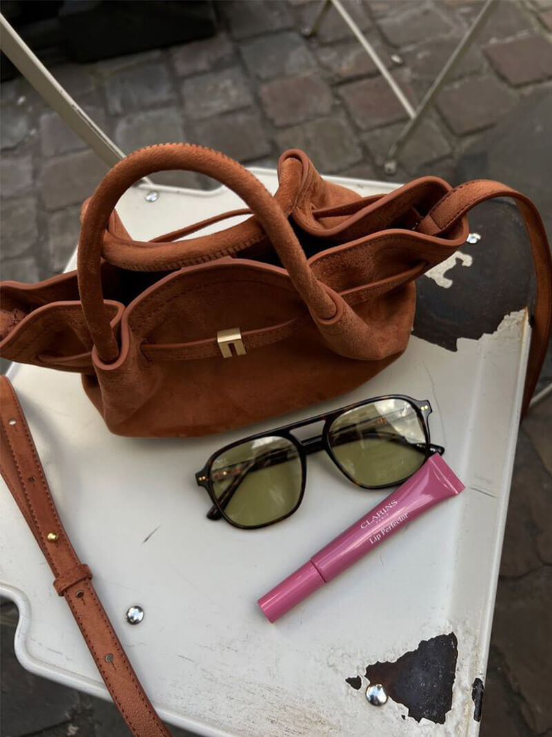 Adele Strukturierte Handtasche | Eleganz & Funktionalität