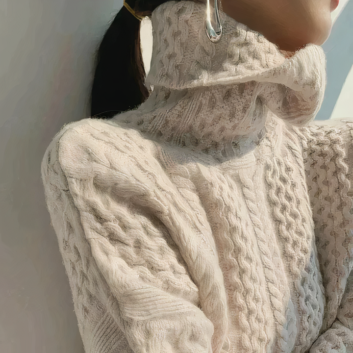 Margriet Rollkragenpullover aus ultraweichem Kaschmir | Absolute Eleganz & Komfort