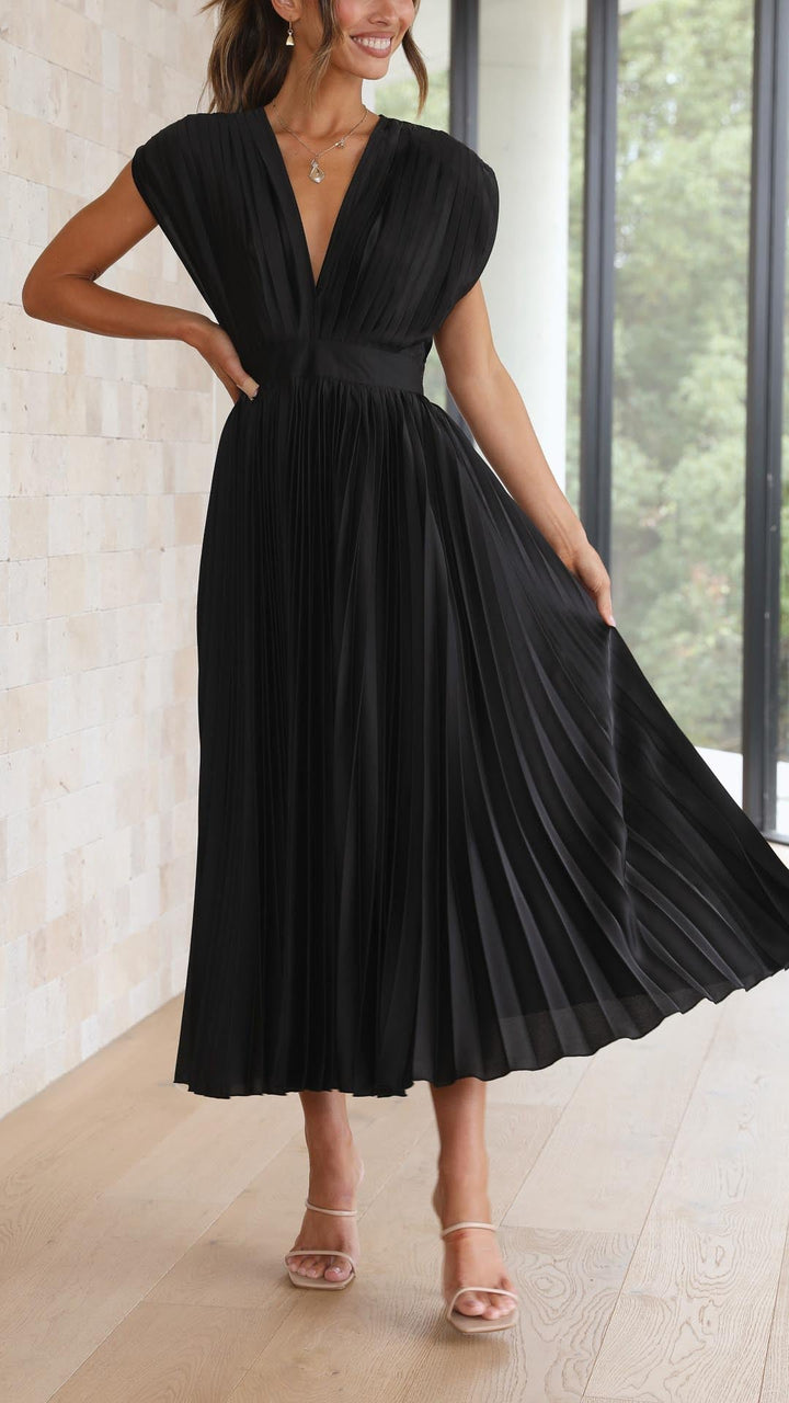 Maxikleid Damenkleid | Fließende Passform Weicher Stoff & Eleganter Stil für jeden Anlass