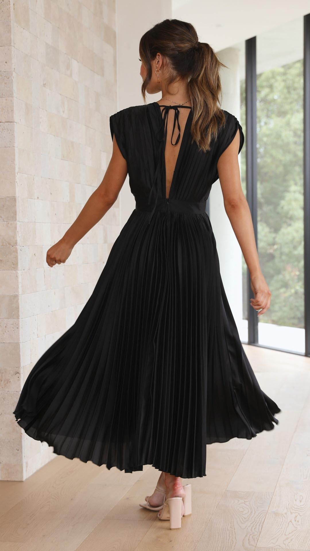 Maxikleid Damenkleid | Fließende Passform Weicher Stoff & Eleganter Stil für jeden Anlass