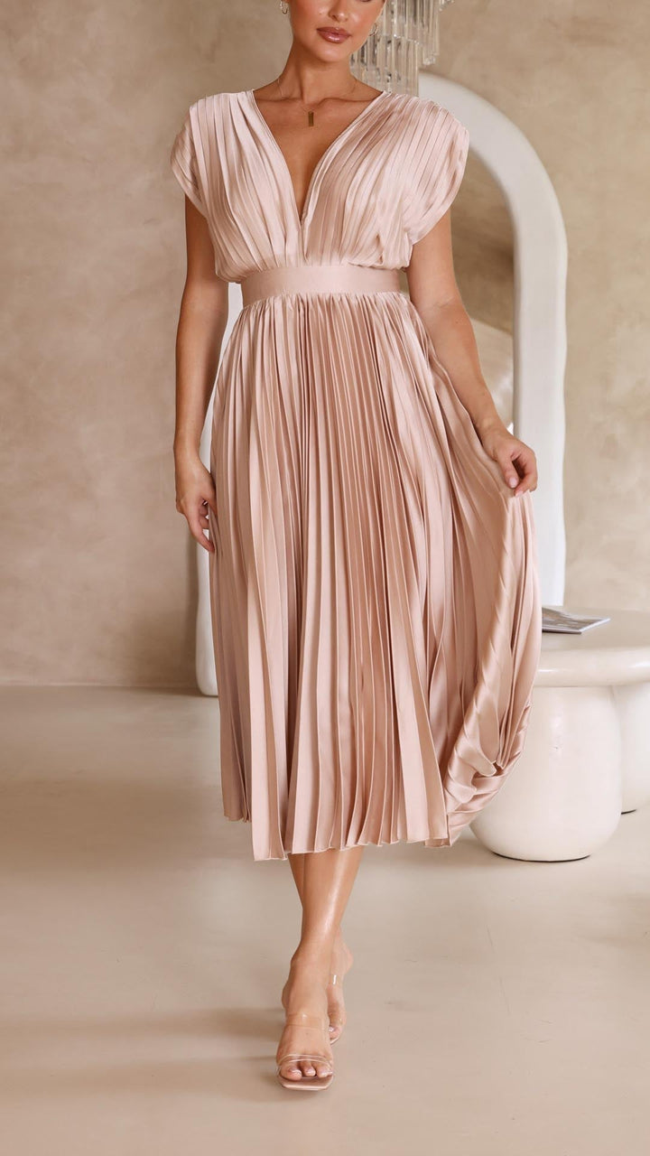 Maxikleid Damenkleid | Fließende Passform Weicher Stoff & Eleganter Stil für jeden Anlass