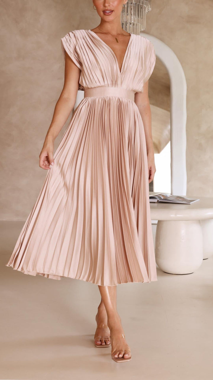 Maxikleid Damenkleid | Fließende Passform Weicher Stoff & Eleganter Stil für jeden Anlass
