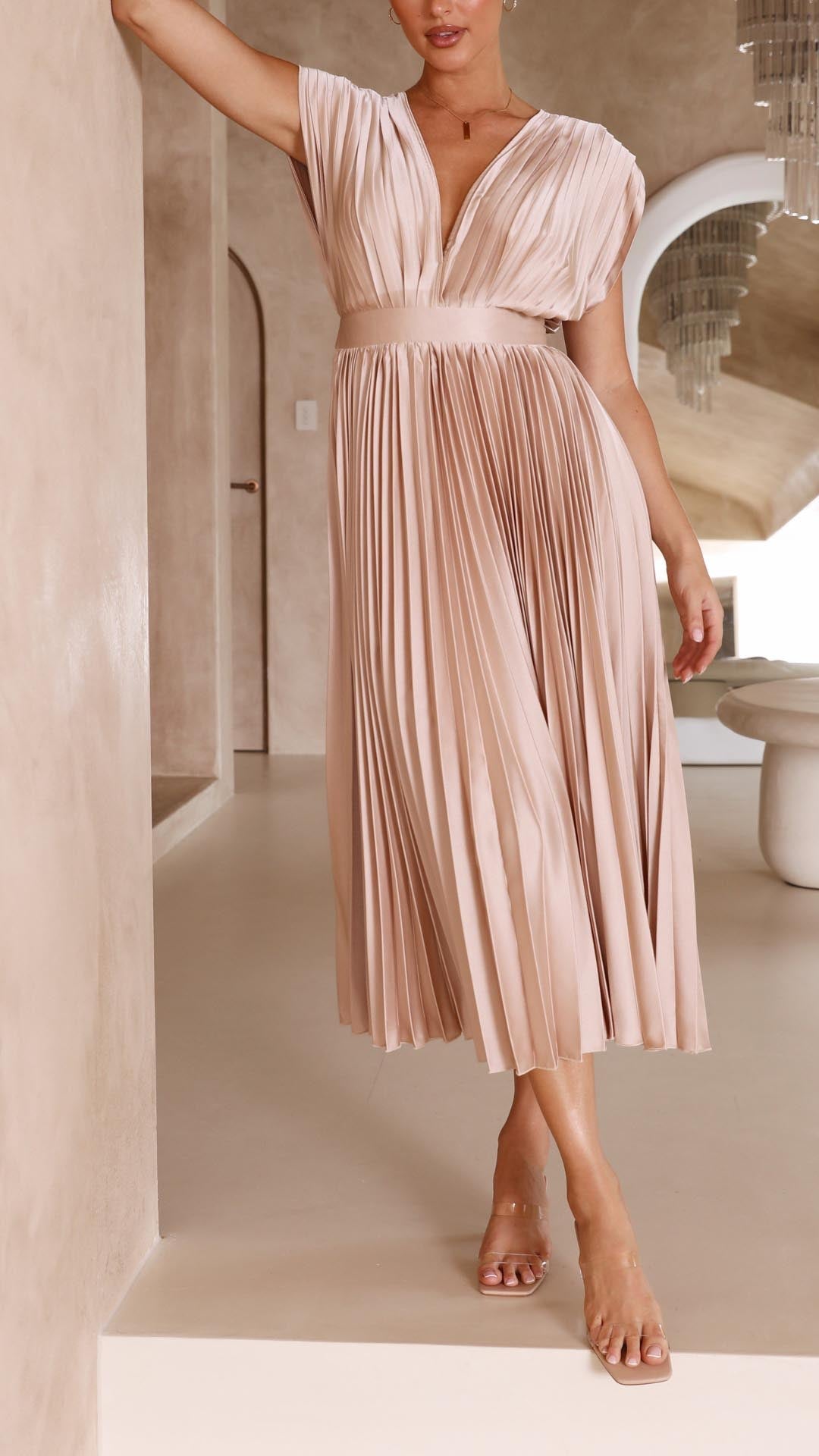 Maxikleid Damenkleid | Fließende Passform Weicher Stoff & Eleganter Stil für jeden Anlass