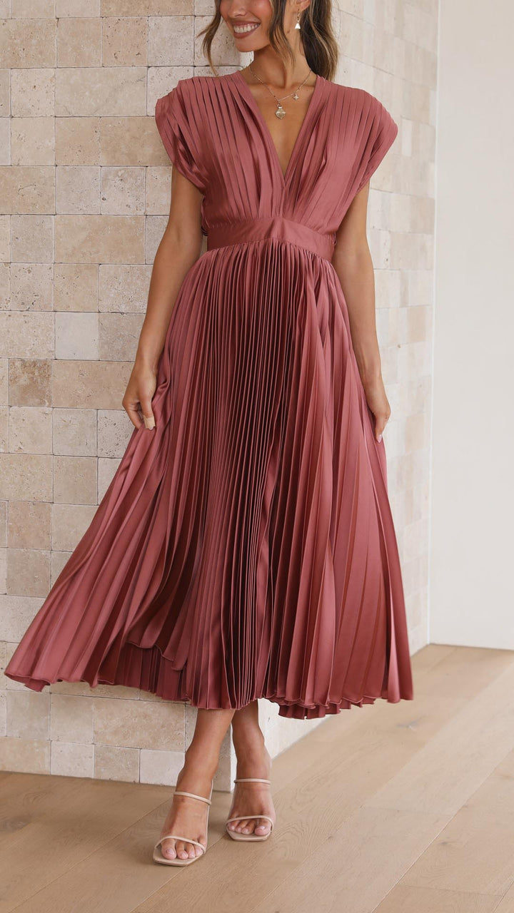 Maxikleid Damenkleid | Fließende Passform Weicher Stoff & Eleganter Stil für jeden Anlass