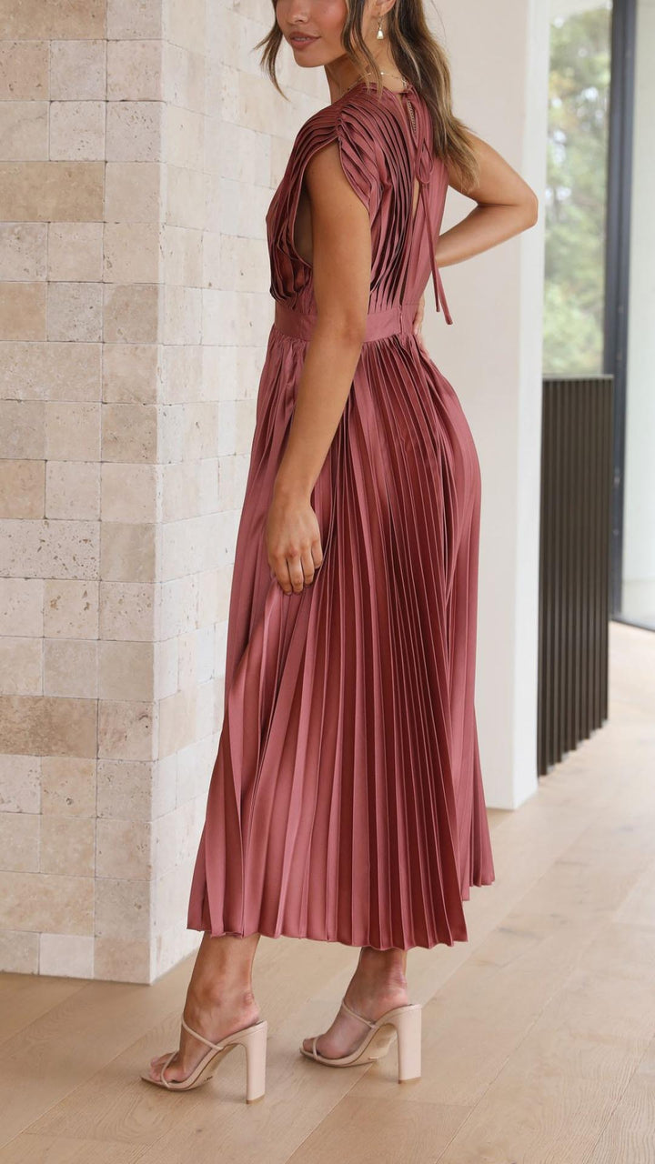 Maxikleid Damenkleid | Fließende Passform Weicher Stoff & Eleganter Stil für jeden Anlass