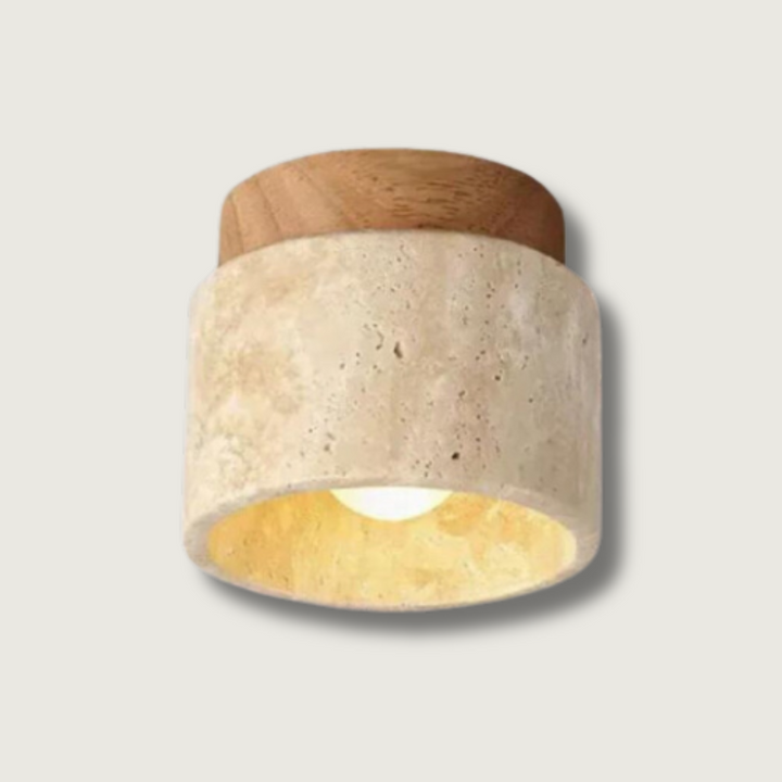 BrisaTravertino - Elegante und moderne LED-Deckenleuchte